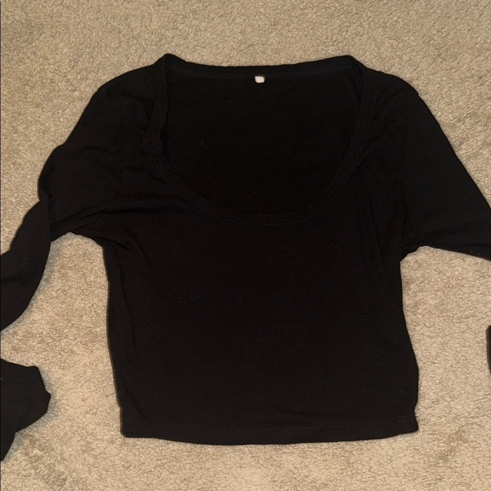 Elegant Black Women's Top